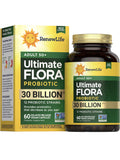 Ultimate Flora 50 Plus Probiotics | 30 Billion CFU | 60 Vegan Capsules | by Renew Life