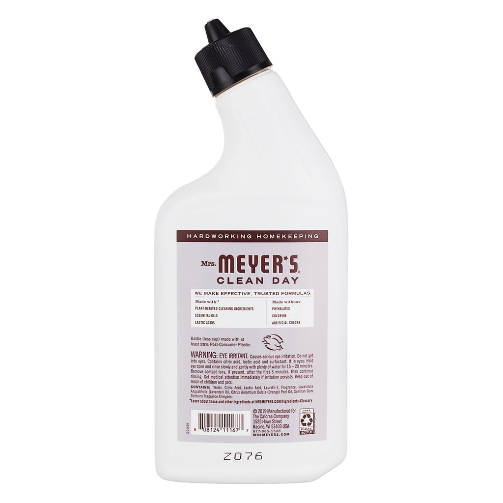 Mrs. Meyer's Clean Day Toilet Bowl Cleaner, Lavender, 24 fl oz (6 pack)
