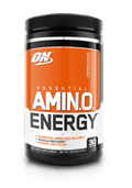 Optimum Nutrition Amino Energy Pre Workout + Essential Amino Acids Powder, Orange Cooler, 30 Servings