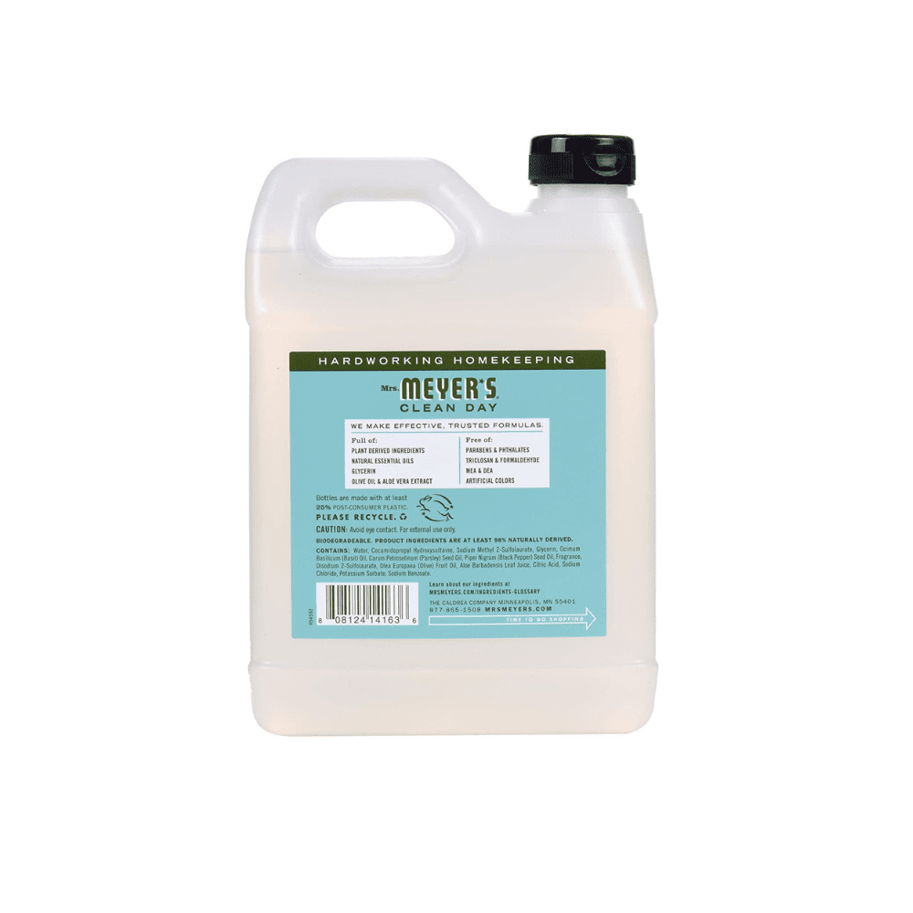 Mrs. Meyer's Liquid Hand Soap Variety, 1 Basil Refill, 1 Basil Hand Soap, 1 CT