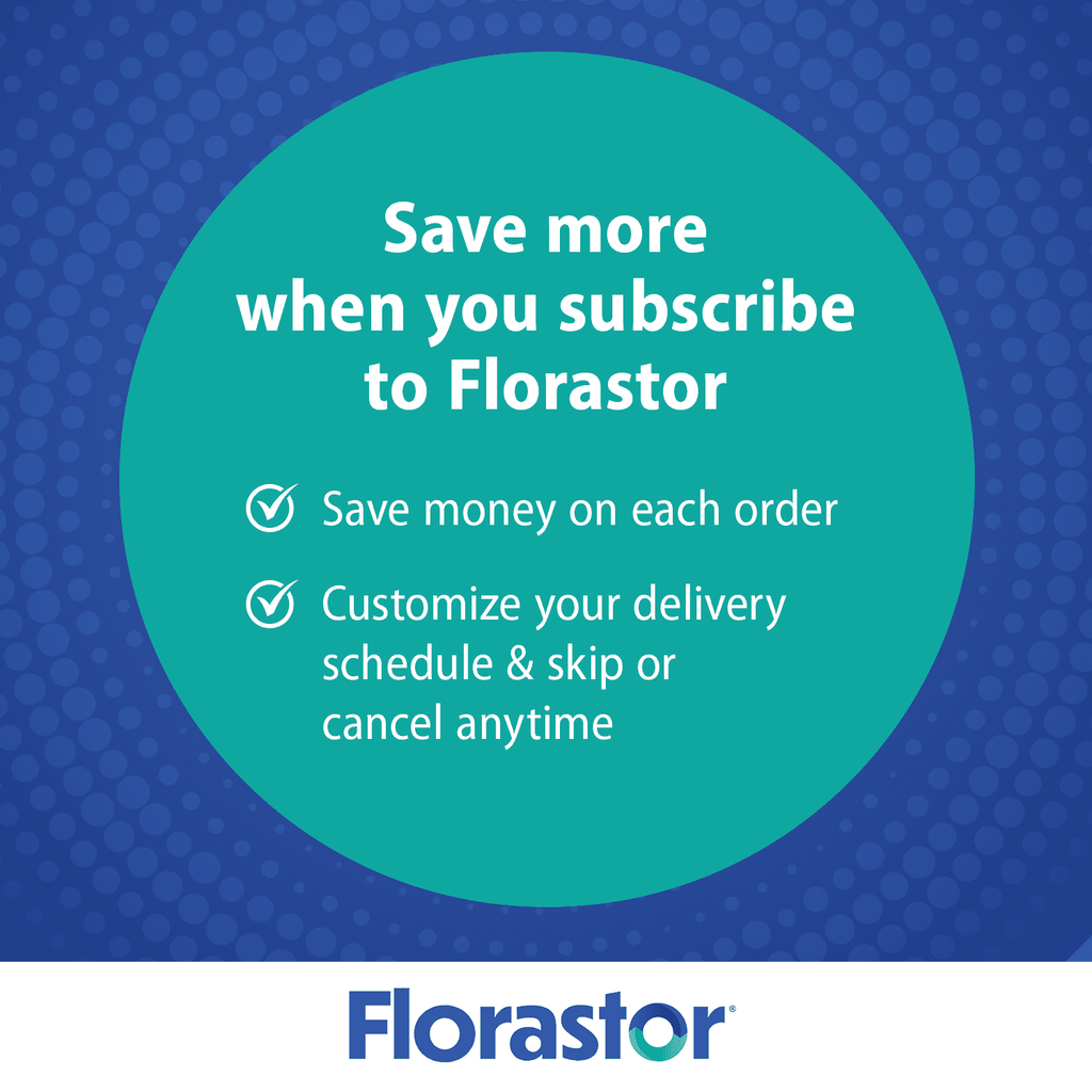 Florastor Unisex Advanced Pro + Pre Probiotic and Prebiotic Supplement 30ct