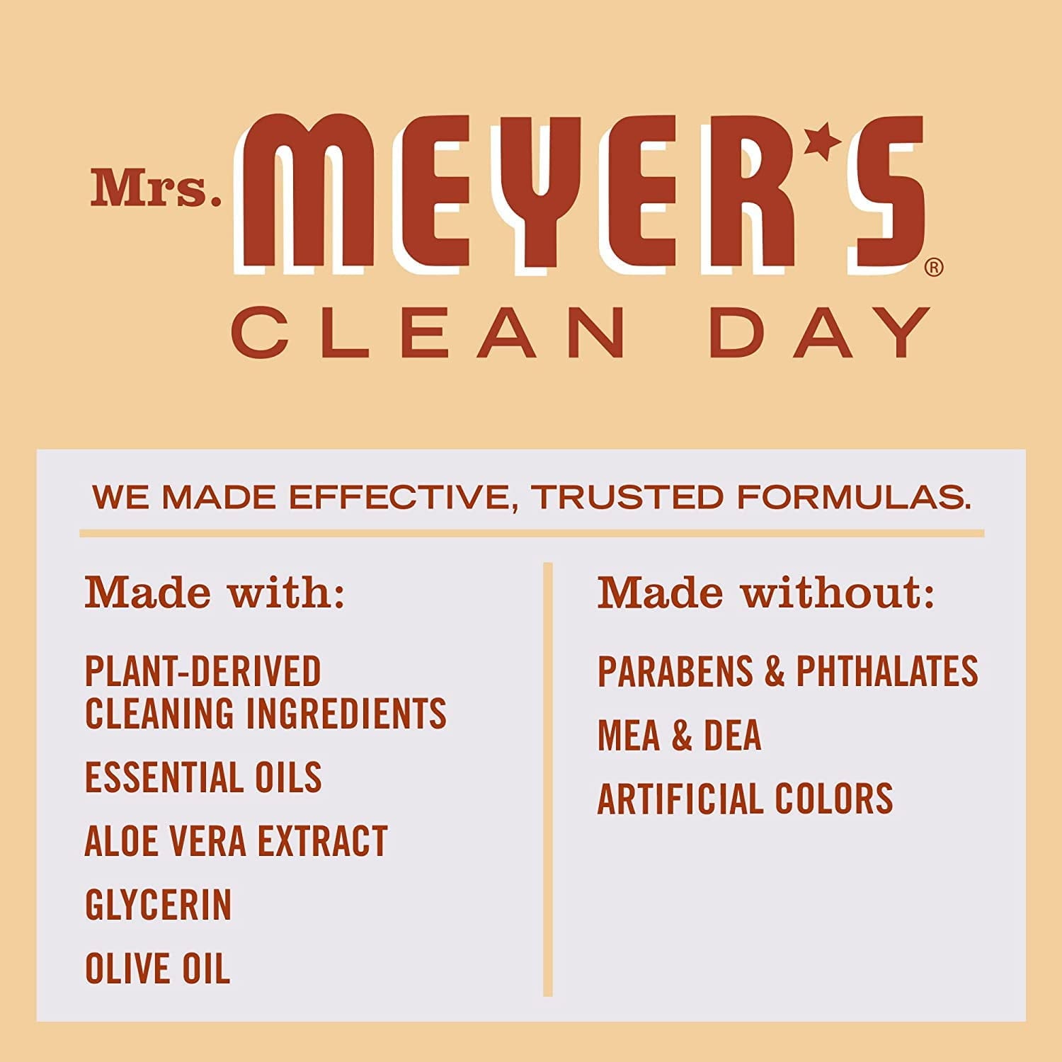 Mrs. Meyer's Liquid Hand Soap Refill, Oat Blossom, 33 Fl Oz (Pack of 3)