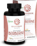 Sunwarrior Berberine with Ceylon Cinnamon Dietary Supplements, 60 Vegan Capsules
