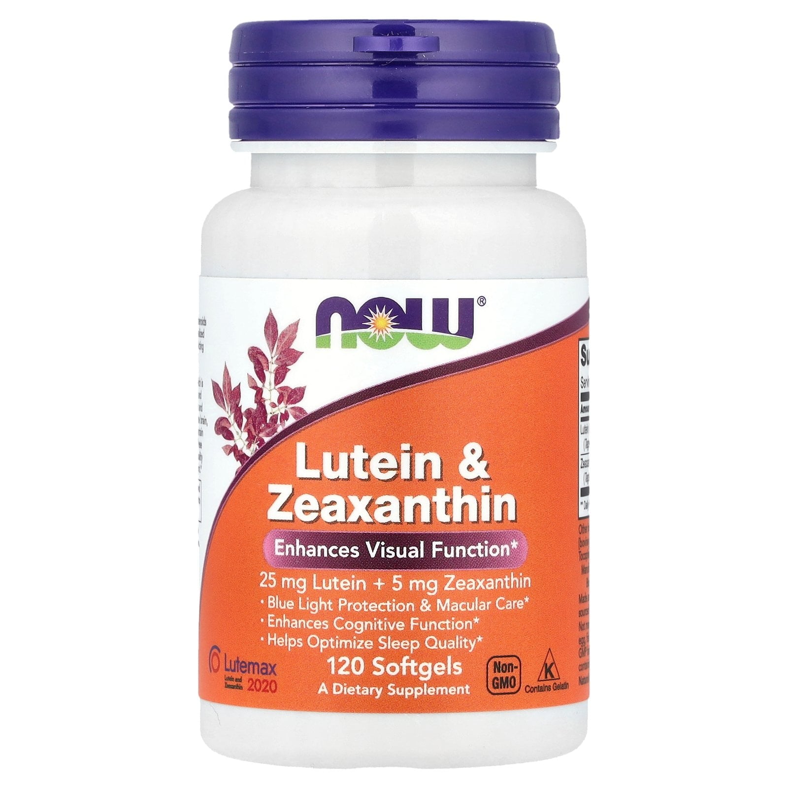 NOW Foods Lutein &amp; Zeaxanthin , 120 Softgels