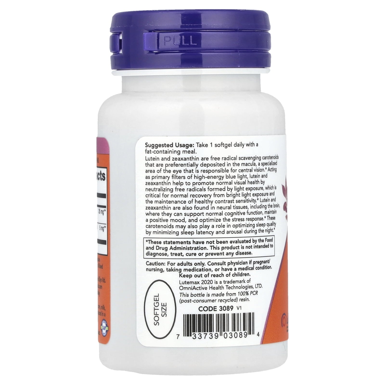 NOW Foods Lutein &amp; Zeaxanthin , 120 Softgels