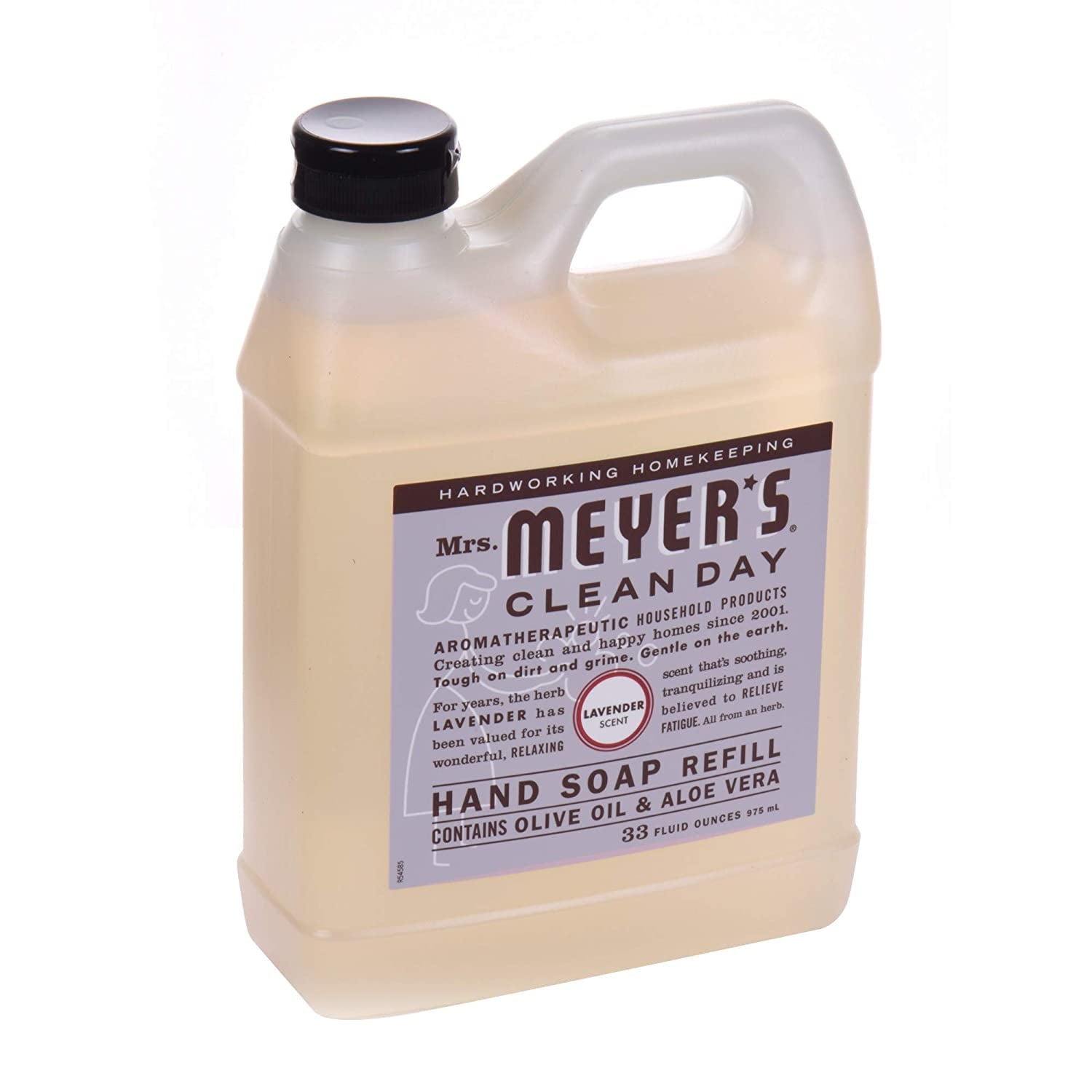Mrs. Meyer's Clean Day Hand Soap Liquid, Lavender, 33 fl oz (5 pack)