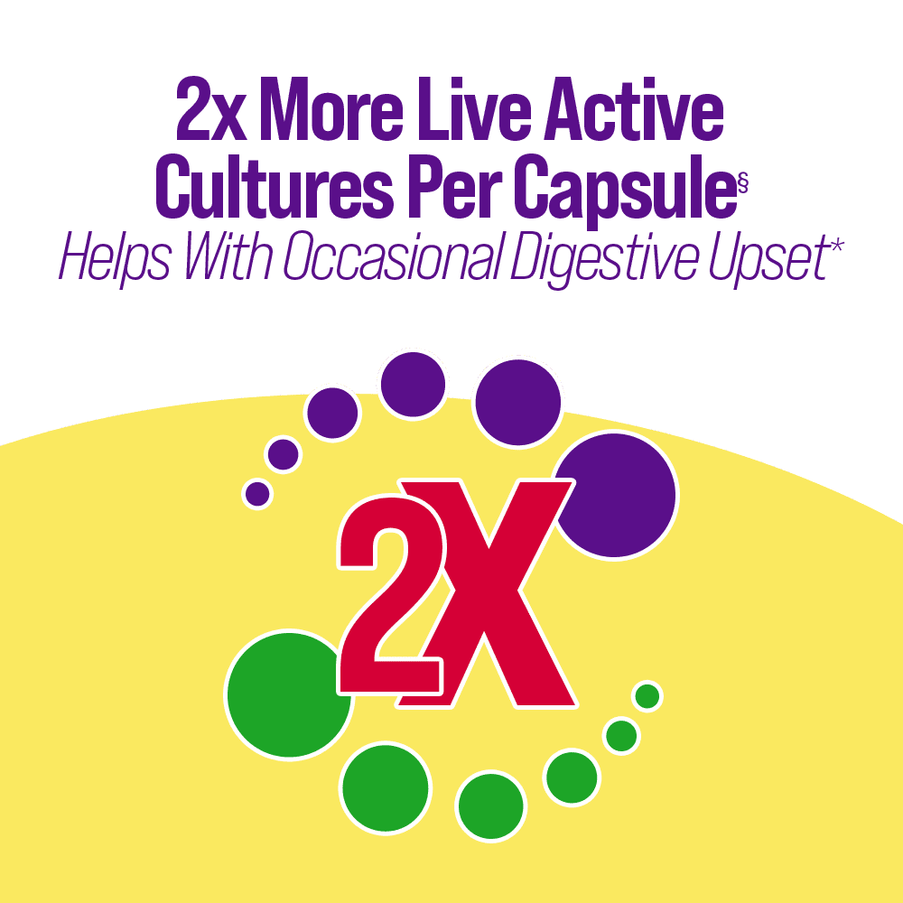 Culturelle Probiotics Ultimate Strength Probiotic Supplement, Balances Digestive &amp; Gut Health for Adults, 20 Count