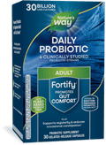 Natureâ€™s Way Fortify Daily Probiotic for Adults, 30 Billion Live Cultures, 10 Strains, Prebiotics, 30 Capsules