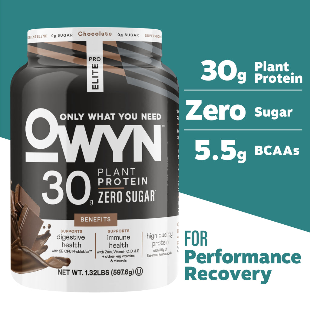 OWYN Pro Elite 30g High Protein Powder, Chocolate, Single