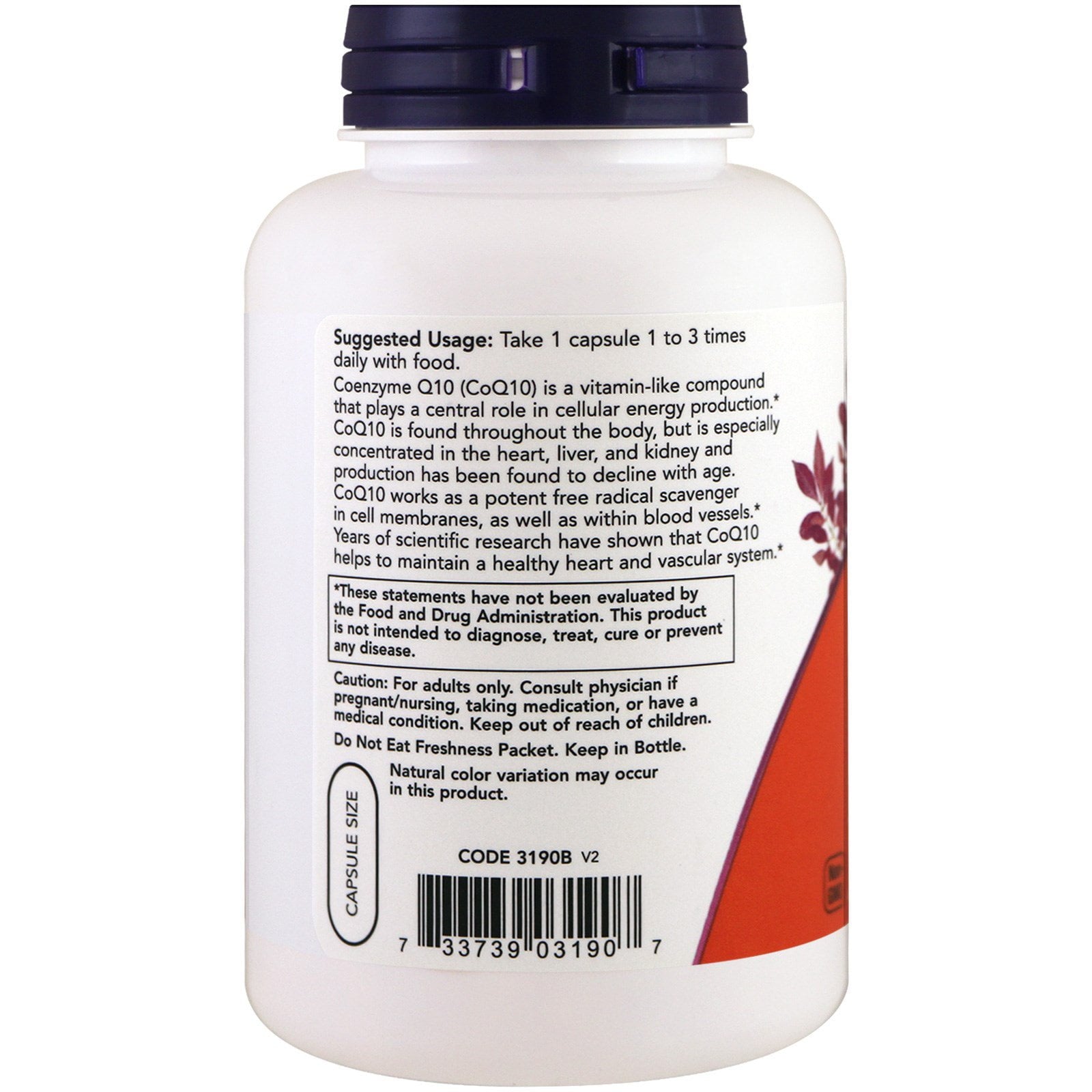 CoQ10 30 mg By Now Foods - 240 Vcaps
