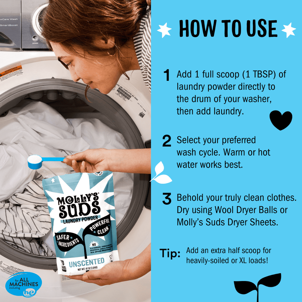 Molly's Suds Laundry Detergent Powder