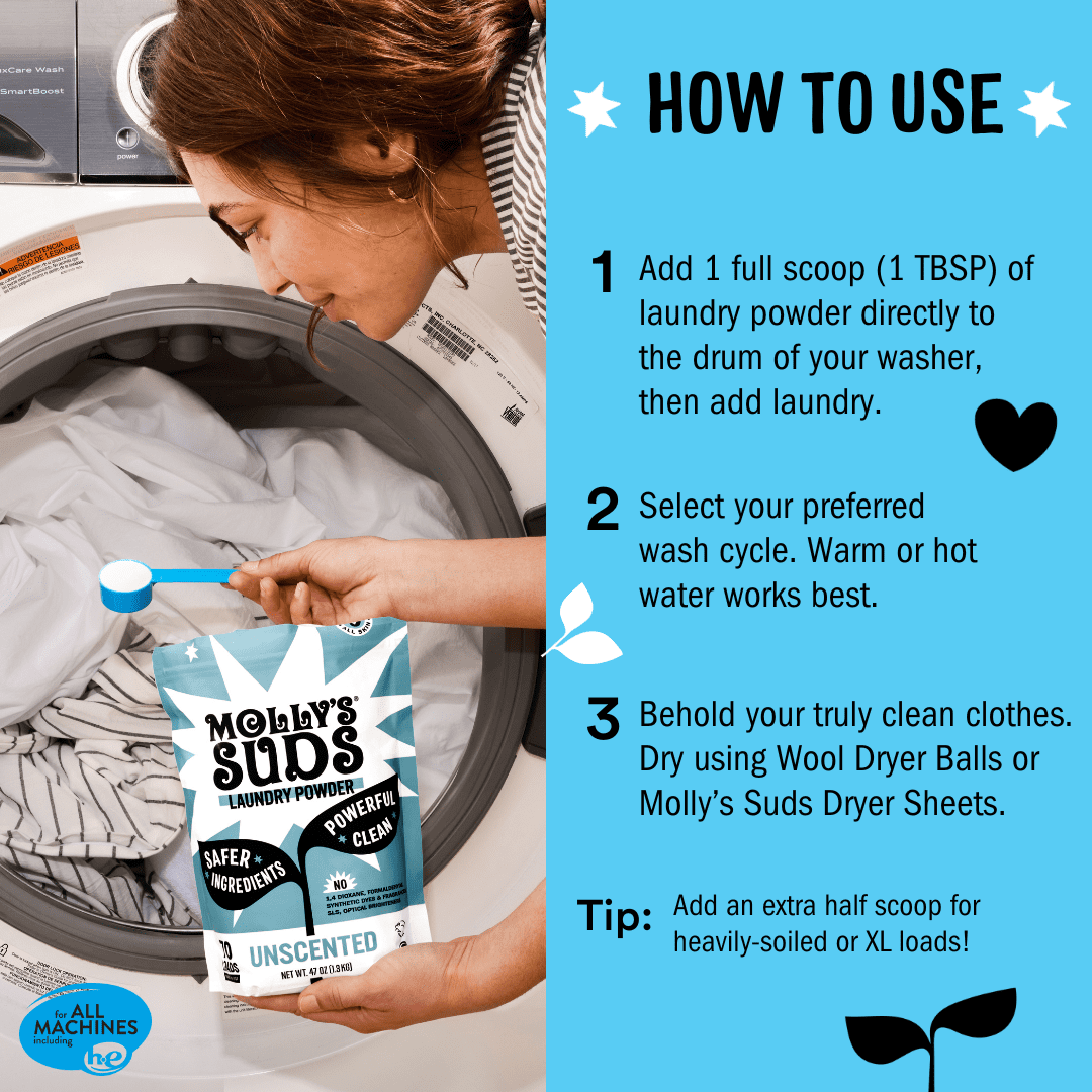 Molly's Suds Laundry Detergent Powder