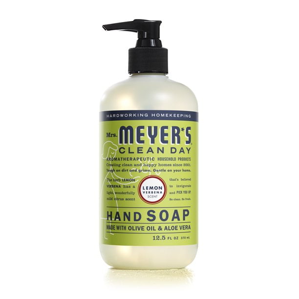 Mrs. Meyer's Liquid Hand Soap Lemon Verbena, 12.5 OZ (Pack of 6)