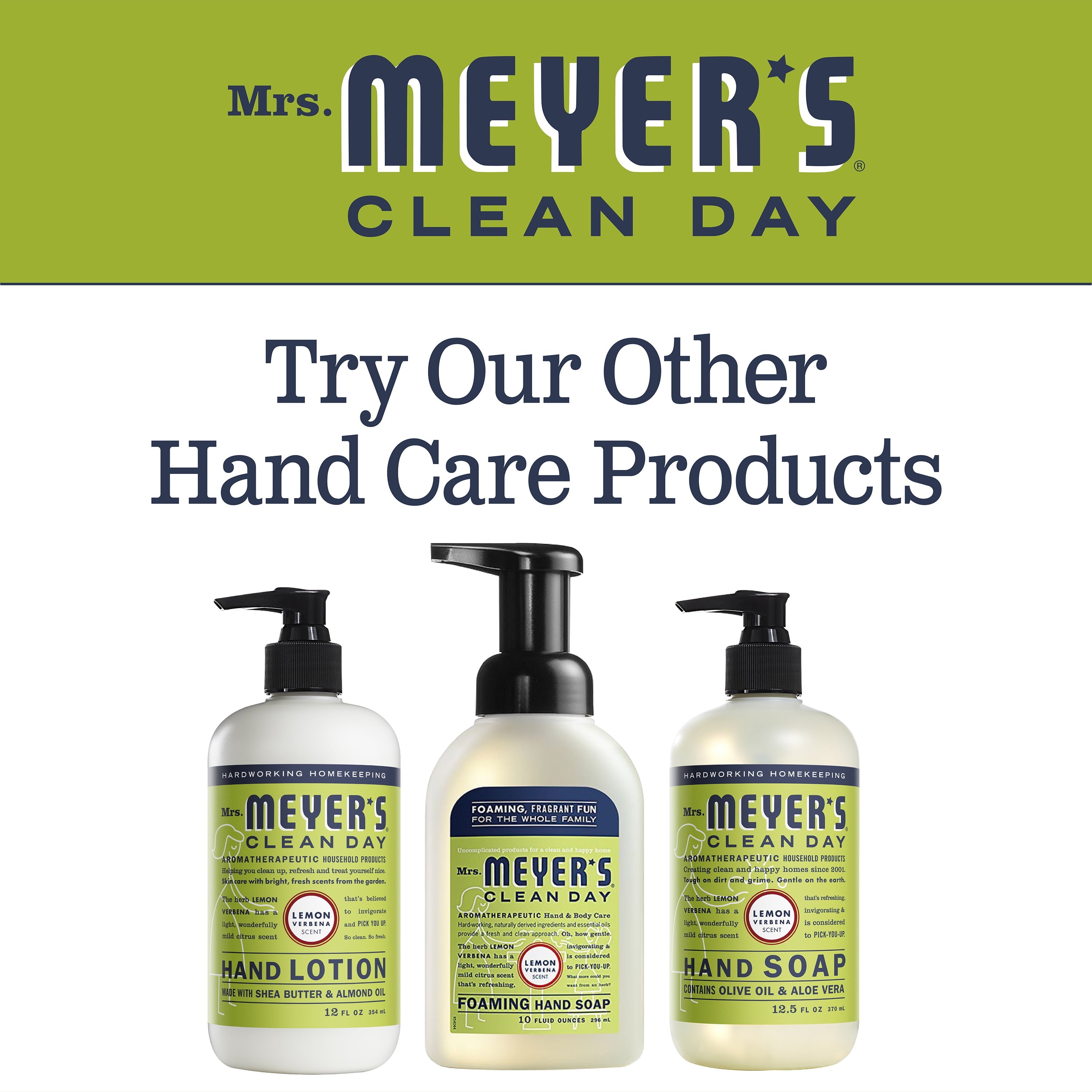 Mrs. Meyer's Liquid Hand Soap Lemon Verbena, 12.5 OZ (Pack of 6)