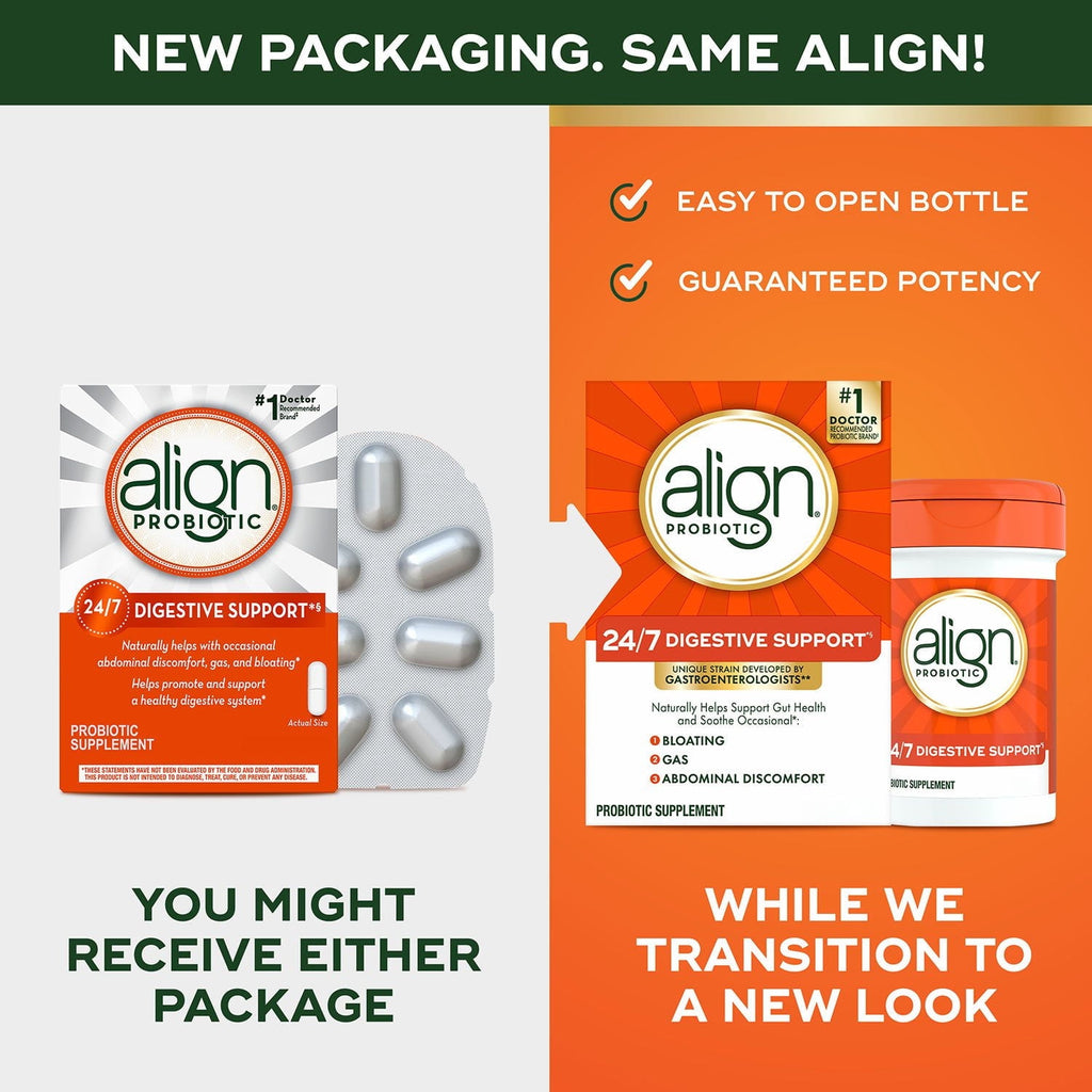 Align Probiotic Digestive Health Supplement Capsules, 84 ct.