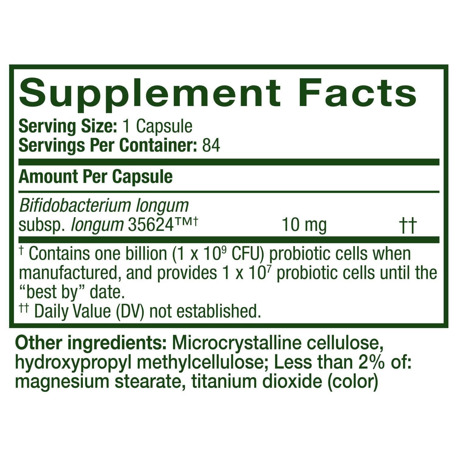 Align Probiotic Digestive Health Supplement Capsules, 84 ct.