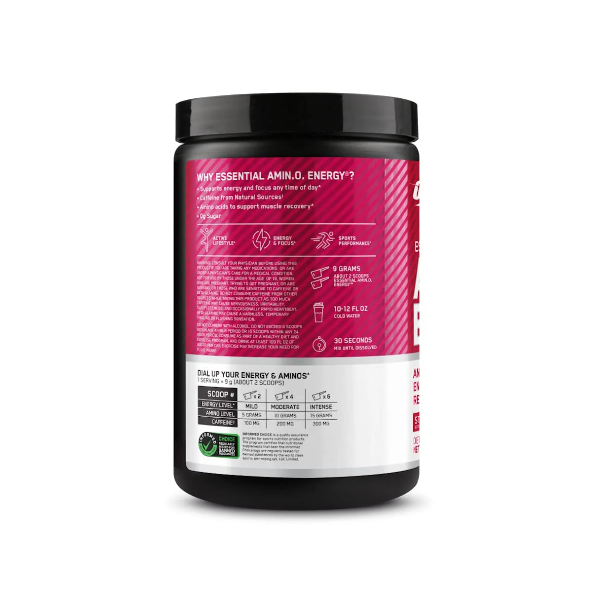 Optimum Nutrition, Essential Amino Energy, Powder, Strawberry Lime, 30 Servings