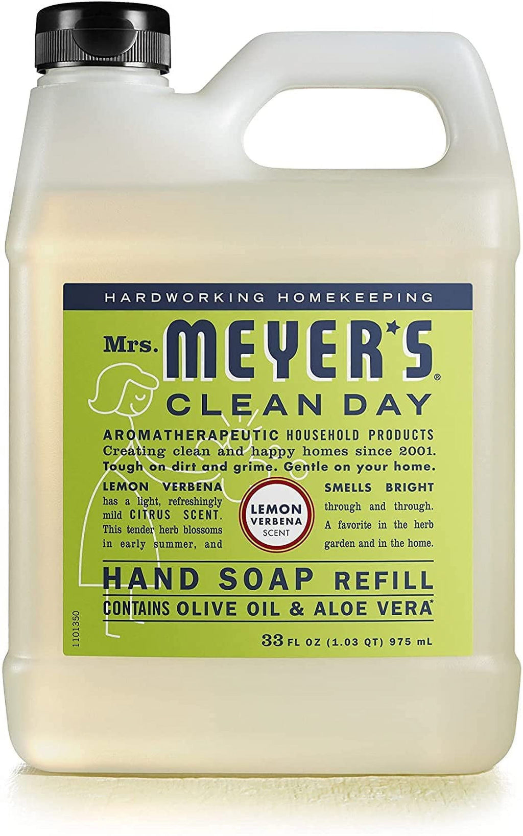 Mrs. Meyer's Liquid Hand Soap Refill Variety, 1 Lemon Verbena, 1 Lavender, 2 CT