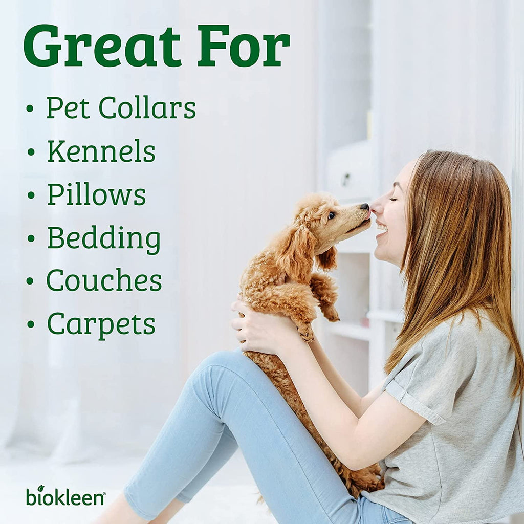 Biokleen Bac-Out Pet Urine Odor Eliminator - 32 Ounce Spray 2 Pack - Enzymatic, Natural, Destroys Stains &amp; Odors Safely, for Pet Stains on Carpets &amp; Furniture - Micro Towel Included