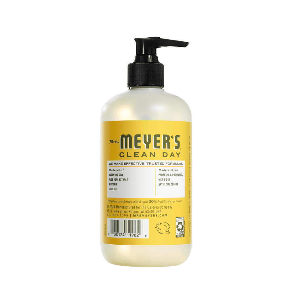 MRS. MEYER'S CLEAN DAY Liquid Hand Soap Summer Scents, Tomato Vine, Dandelion, Fresh Cut Grass, 12.5 fl oz Each, 3 CT (Variety Pack)