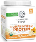 Sunwarrior Harvest Organic Pumpkin Seed Protein Powder, 20g Protein, Unflavored, 15.8 oz