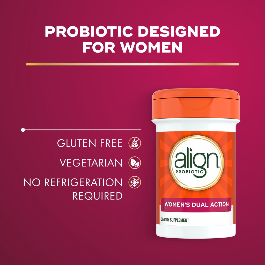 Align Probiotic Women's Dual Action, Probiotics for Women, 28 Capsules