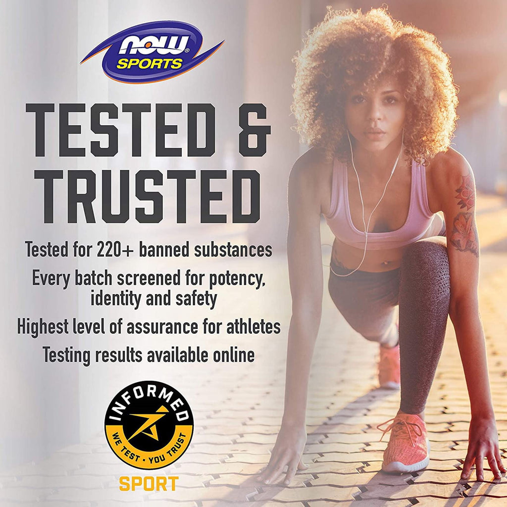 NOW Foods - NOW Sports BCAA Blast Powder Tropical Punch - 600 Grams