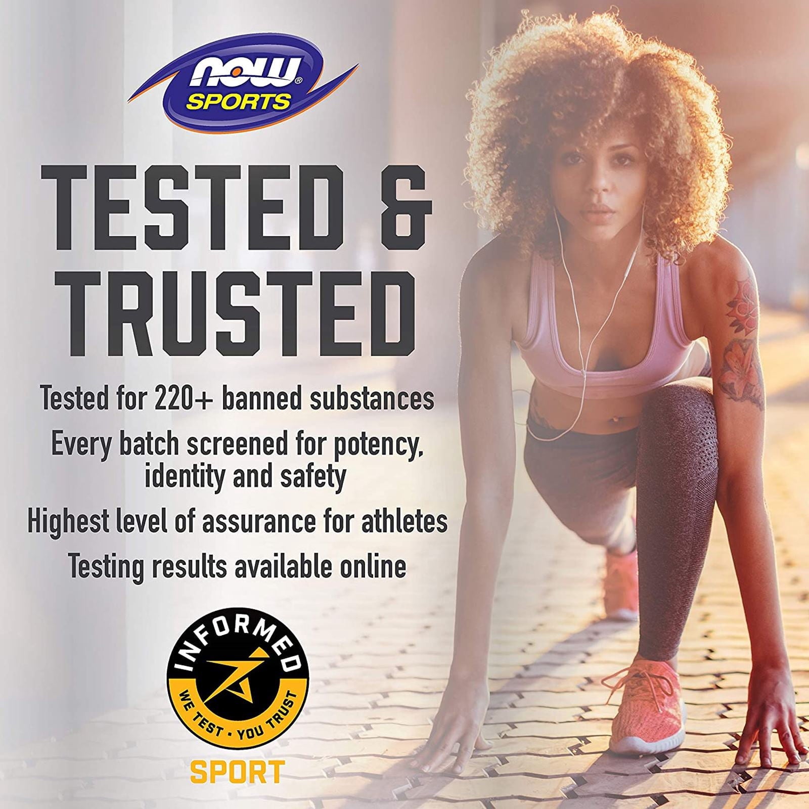NOW Foods - NOW Sports BCAA Blast Powder Tropical Punch - 600 Grams