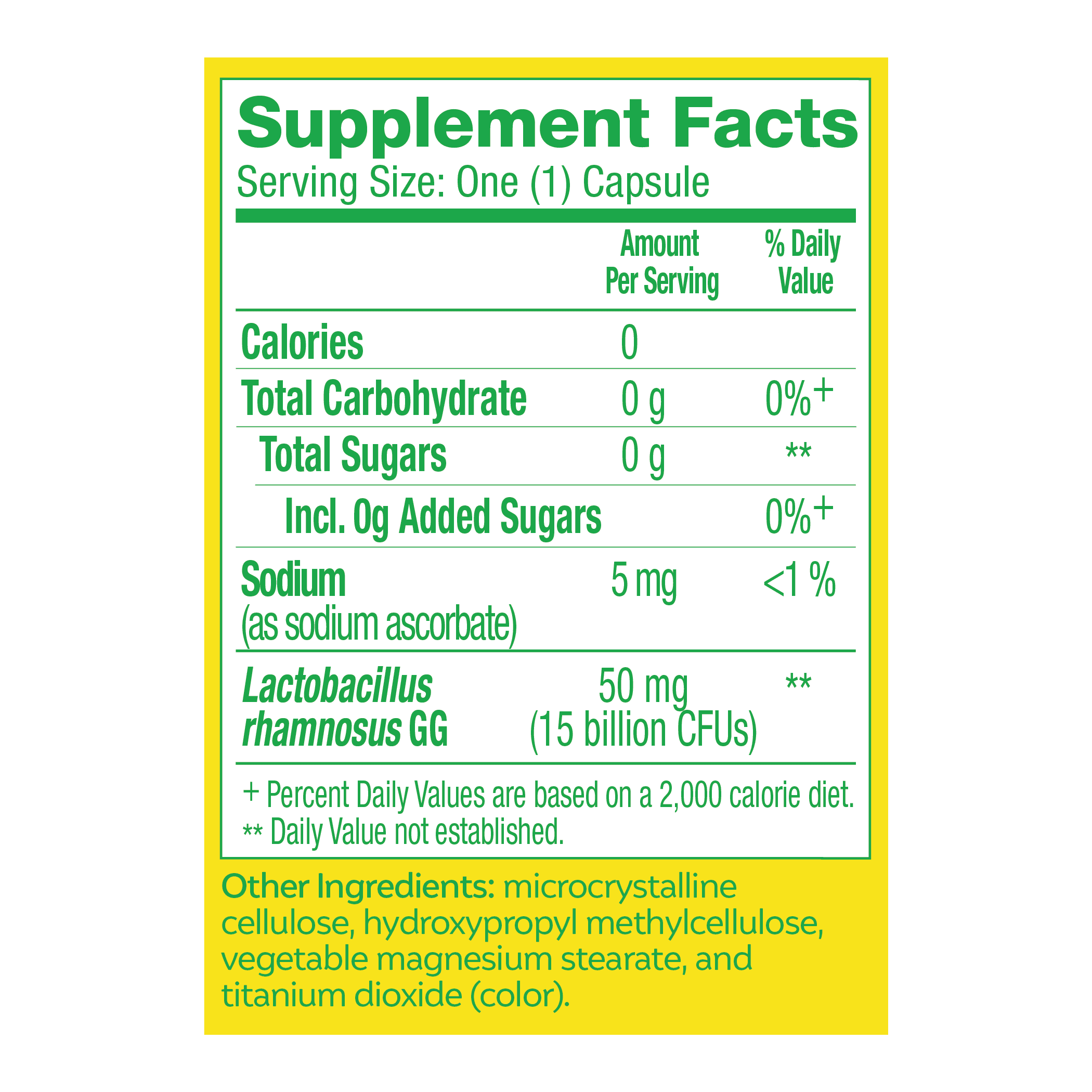 Culturelle Probiotics Health &amp; Wellness Daily Supplement, Immunity &amp; Digestion Support for Adults, 50 Count