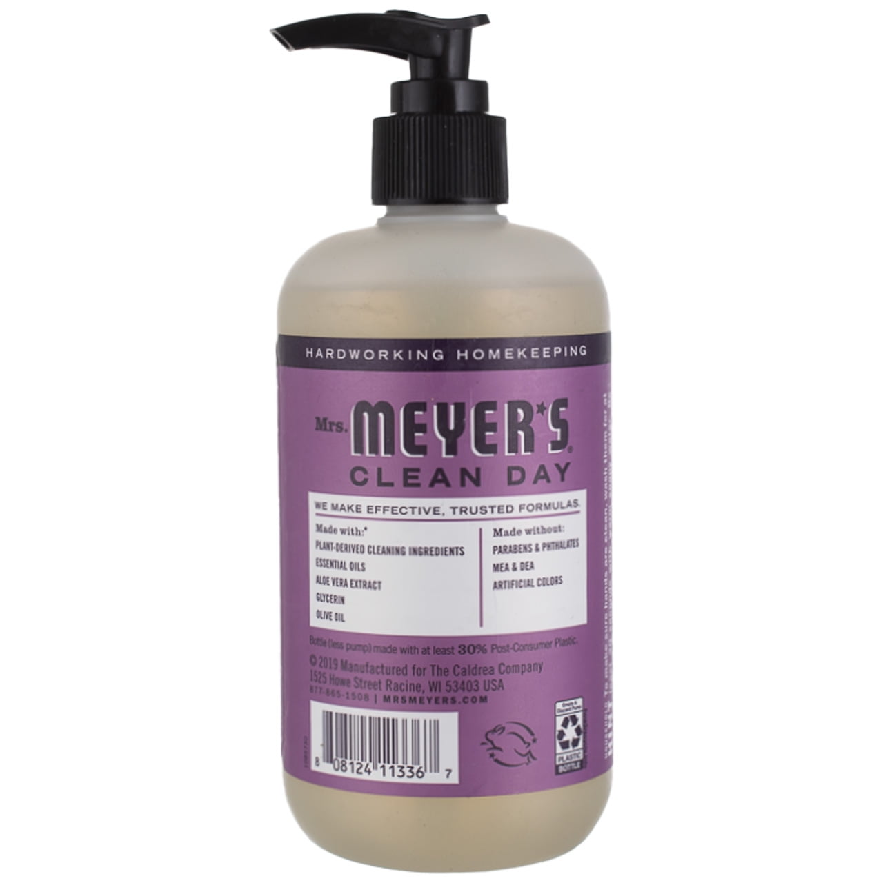 Mrs. Meyer's Clean Day Hand Soap Liquid, Plum Berry, 12.5 fl oz (6 pack) (Bundle)
