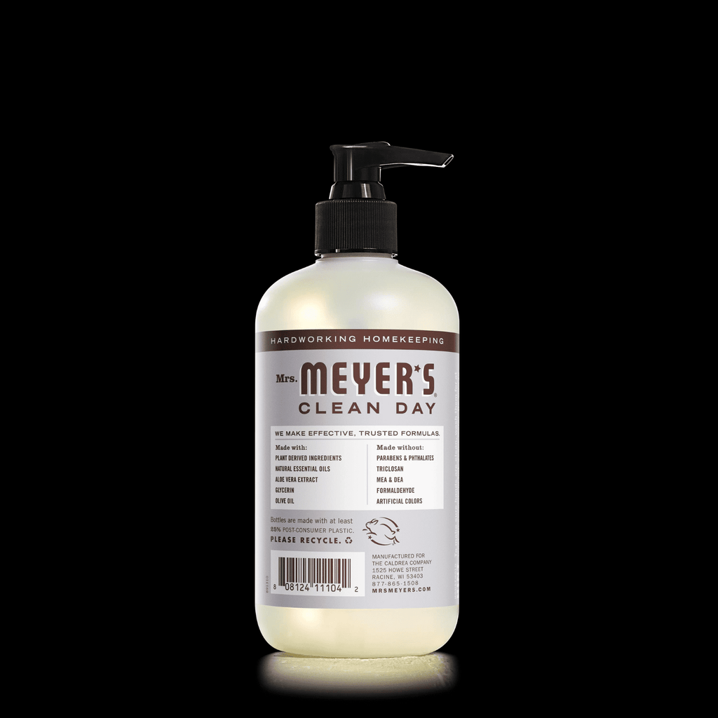 MRS. MEYER'S CLEAN DAY Liquid Hand Soap Variety Pack, Tomato Vine, Dandelion, Fresh Cut Grass, Lemon Verbena, 1 Lavender, 1 Compassion Flower, 12.5 fl oz Each, 1 CT
