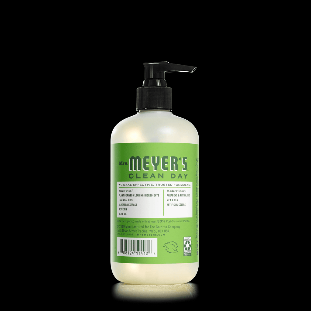 MRS. MEYER'S CLEAN DAY Liquid Hand Soap Variety Pack, Tomato Vine, Dandelion, Fresh Cut Grass, Lemon Verbena, 1 Lavender, 1 Compassion Flower, 12.5 fl oz Each, 1 CT