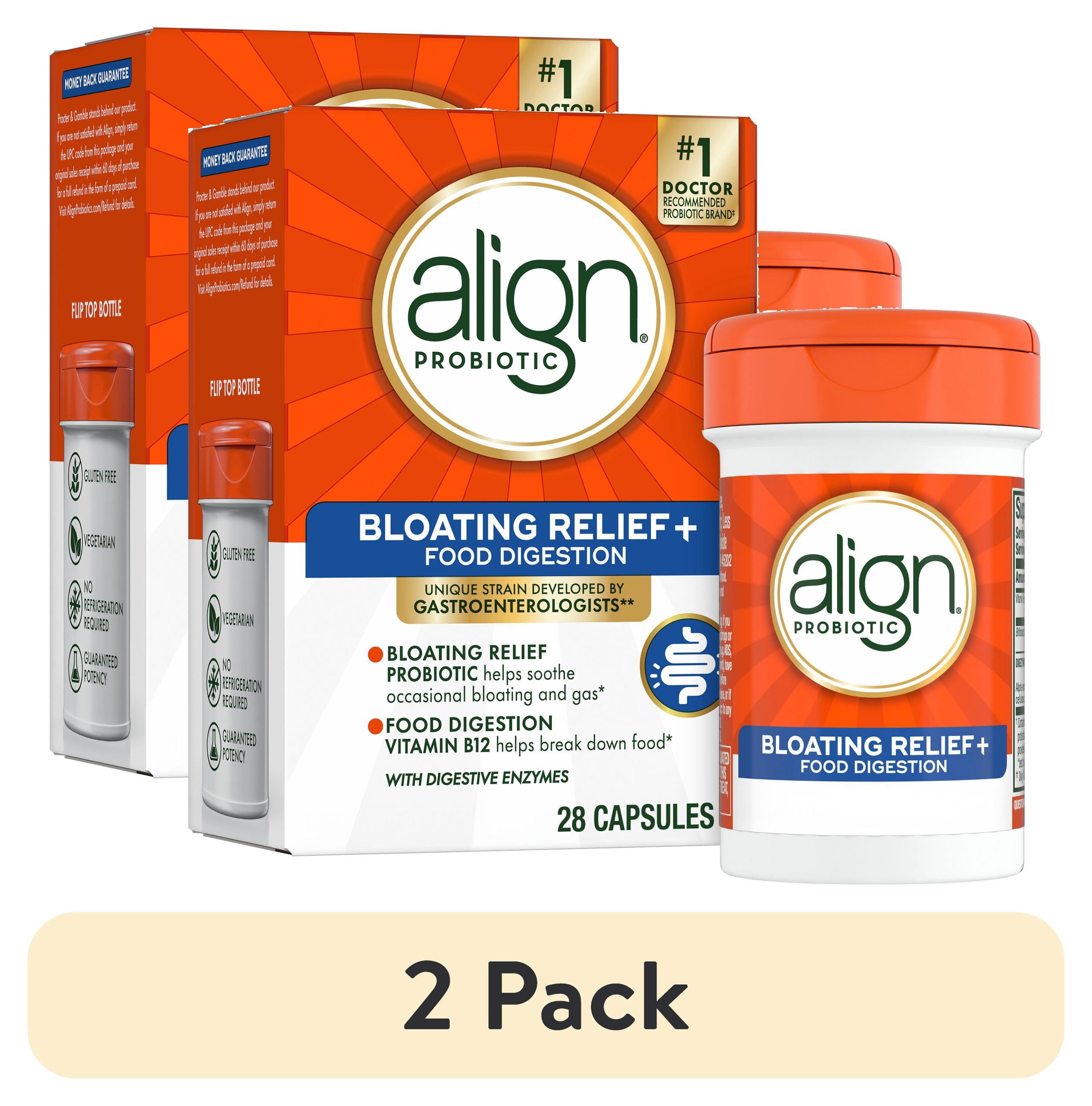 Align Probiotic, Bloating Relief + Digestion, Daily Probiotic Supplement, 28 Count
