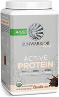 Sunwarrior Sport Organic Active Protein, Chocolate, Vegan Protein Powder, 20 Servings