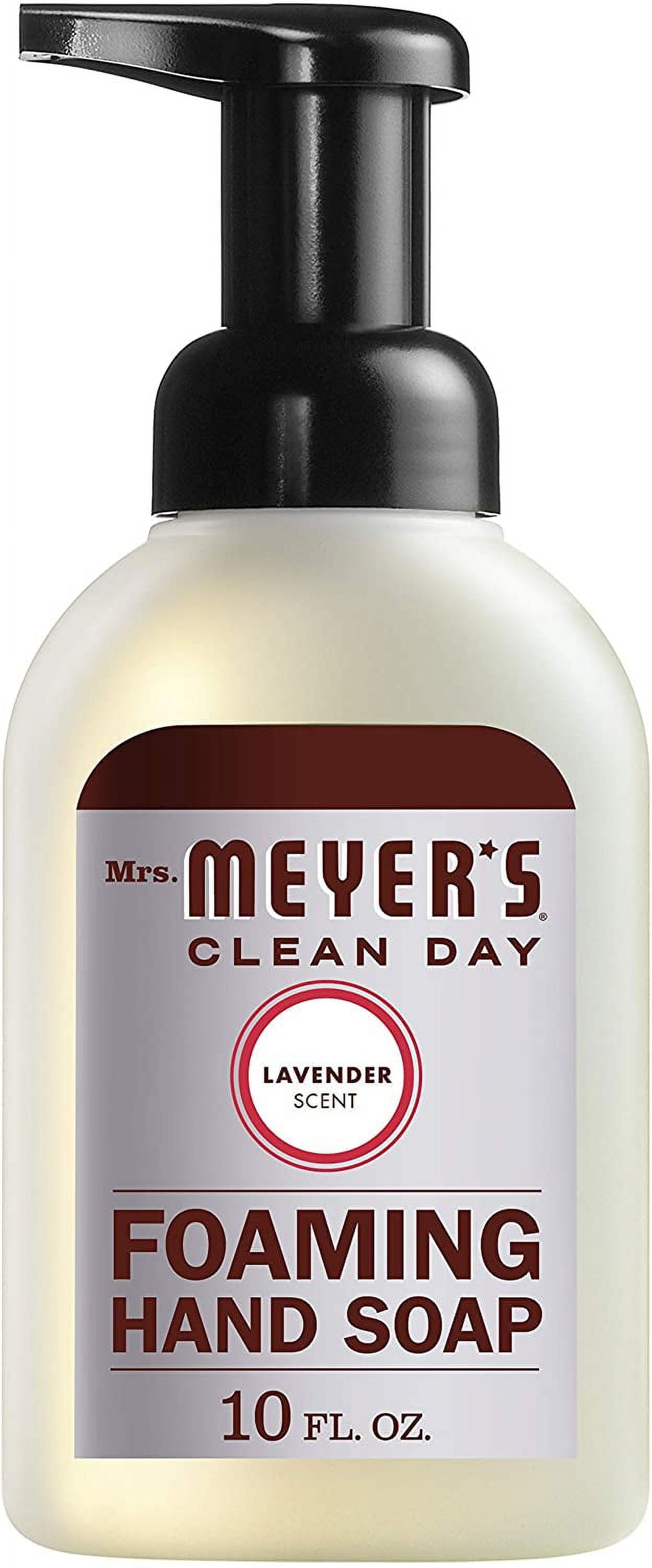 Mrs. Meyer&amp;amp;#039;s Foaming Hand Soap, Lavender, 10 oz, 6/Carton (662031)
