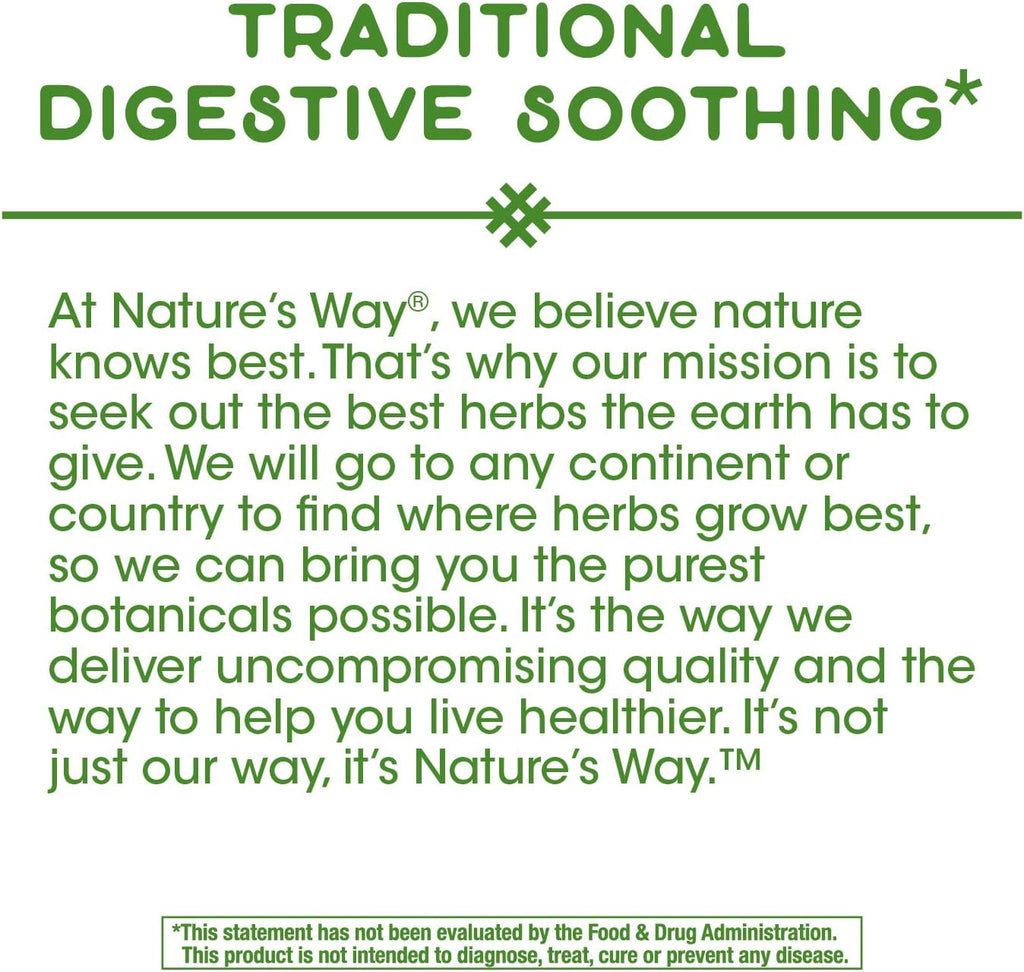 Nature's Way Peppermint Leaves 100 Capsules