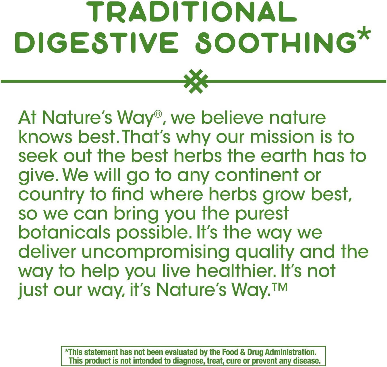 Nature's Way Peppermint Leaves 100 Capsules