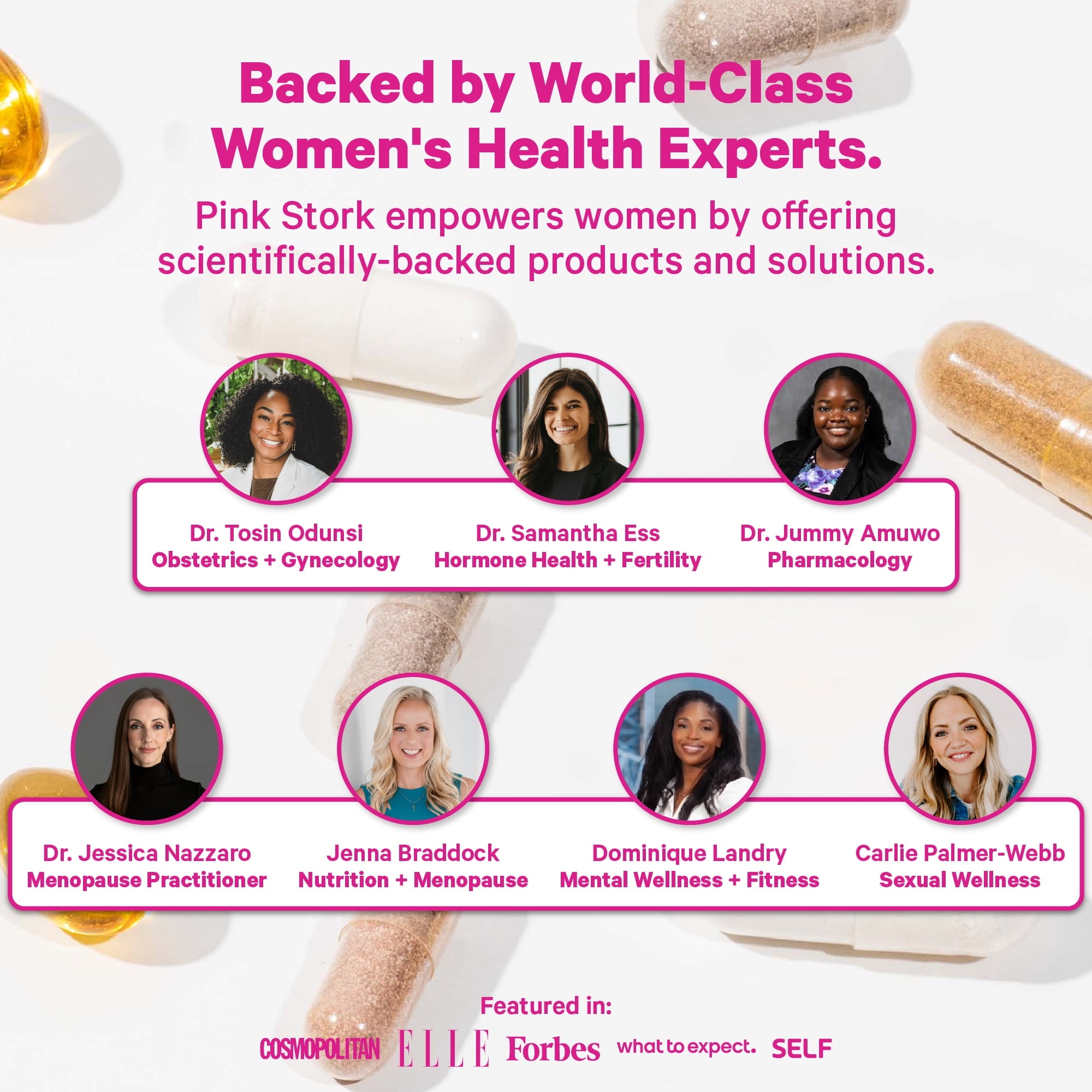 Pink Stork Fiber Gummies - Vegetarian Prebiotic Inulin Digestive Support, Assorted Fruit Flavors, 60 Count