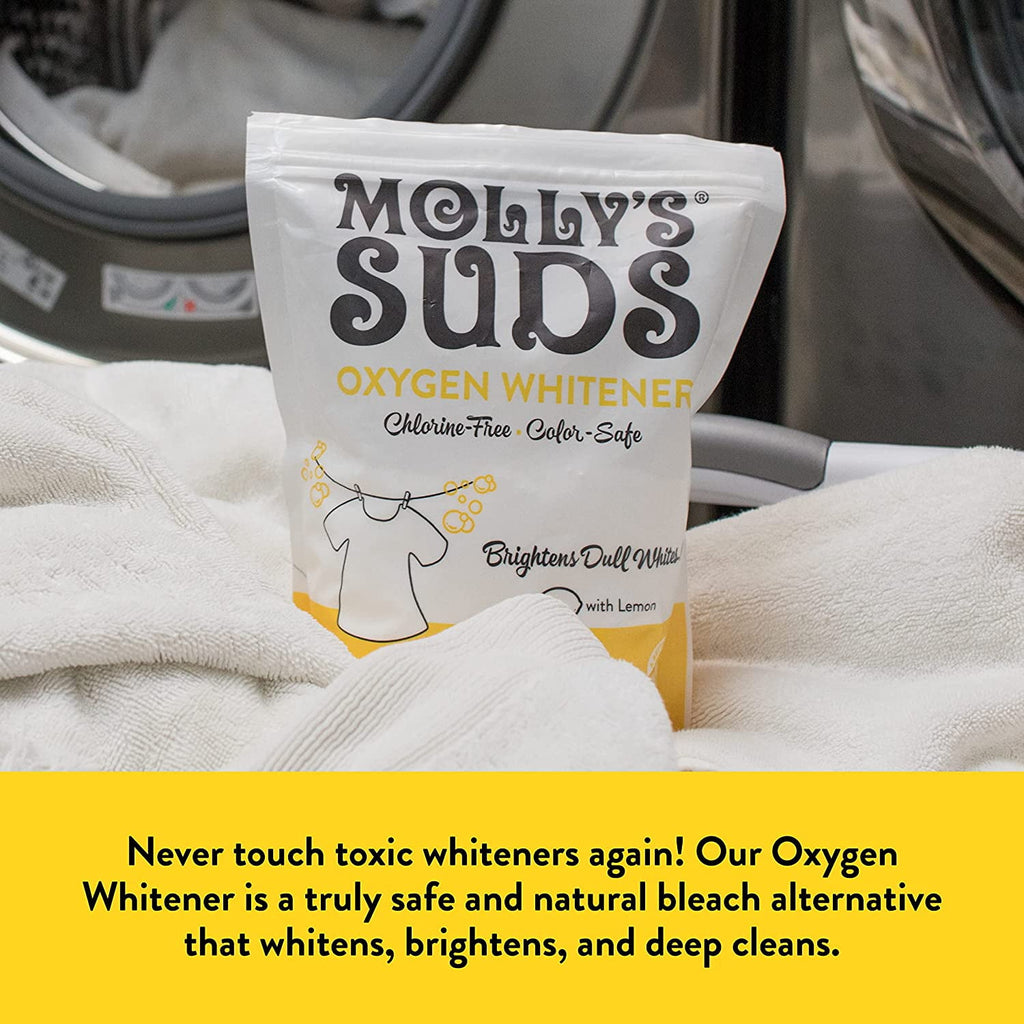 Molly's Suds Oxygen Whitener - 41.09 oz Pack of 2
