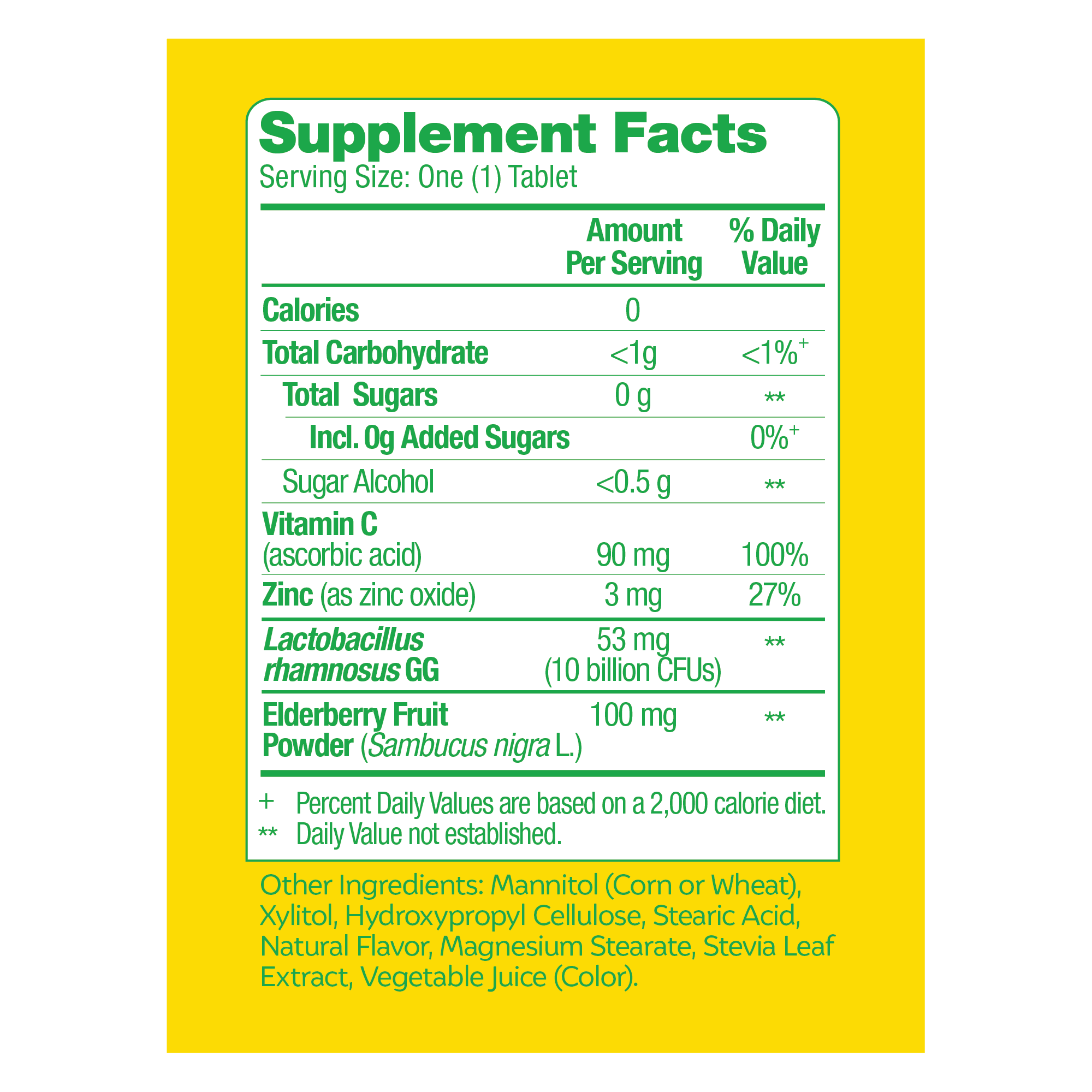 Culturelle Probiotics Immune Defense Daily Chewables Supplement, 4-in-1 Immune Support for Adults, Mixed Berry Flavor, 28 Count