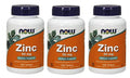 Now Foods Zinc Gluconate 50 mg 250 Tablets,Pack of 3