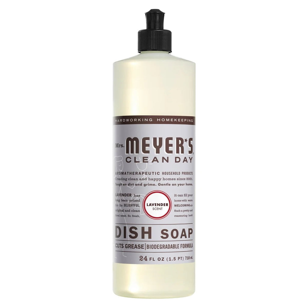 Mrs. Meyer's Clean Day Dish Soap, Variety Pack, 24 Fluid Ounce (Pack of 3)
