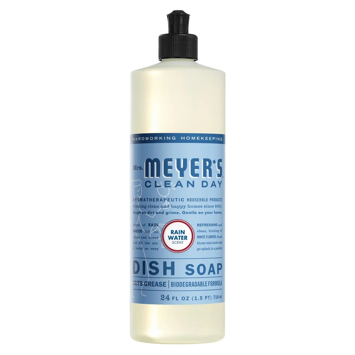Mrs. Meyer's Clean Day Dish Soap, Variety Pack, 24 Fluid Ounce (Pack of 3)