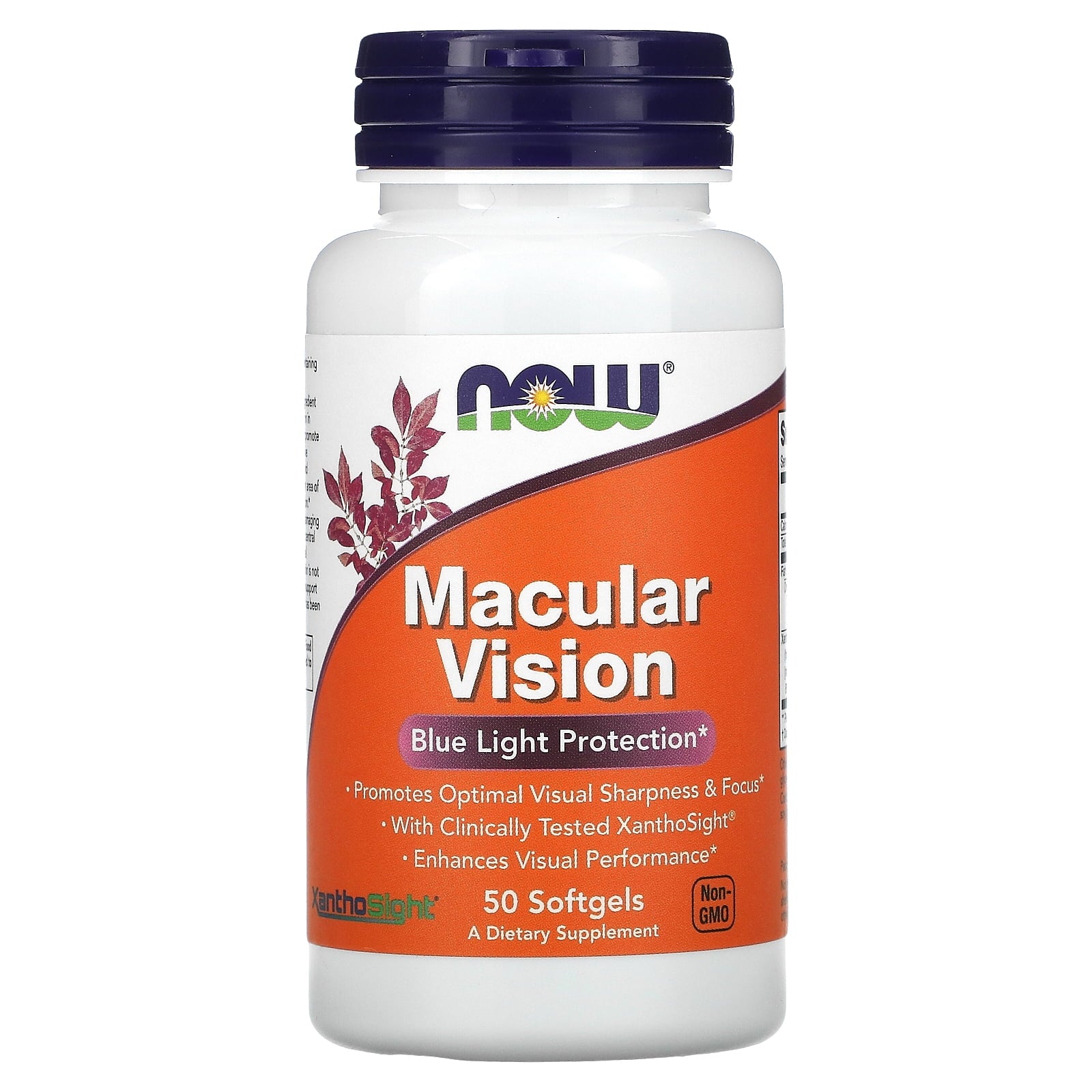 NOW Foods Macular Vision, 50 Softgels