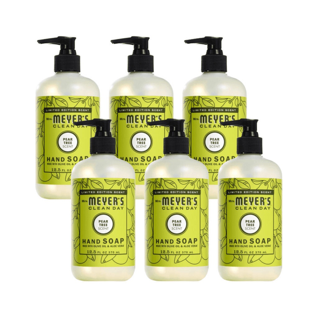 Mrs. Meyer’s Clean Day Liquid Hand Soap, Pear Tree, 12.5 FL oz (Pack - 3)