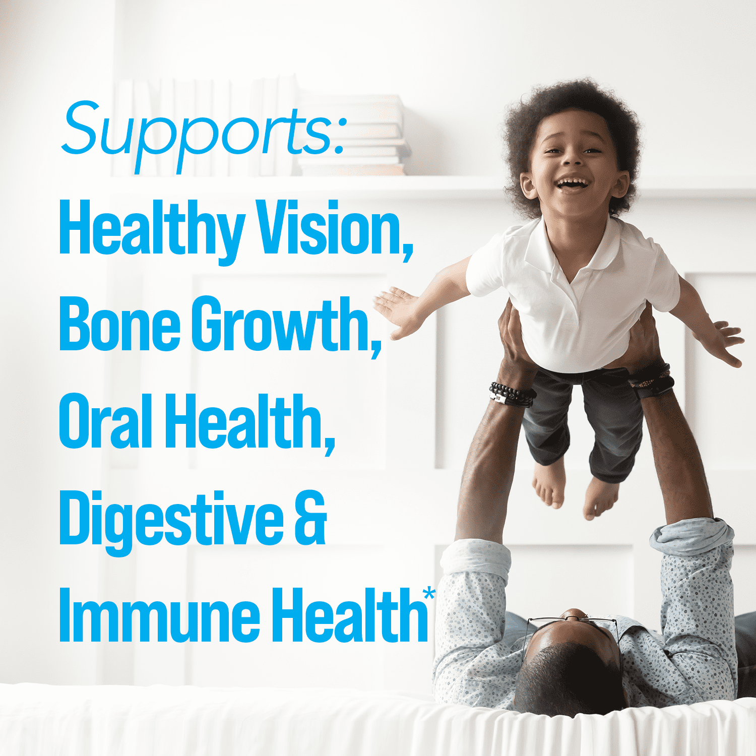 Culturelle Probiotics Kids Multivitamin + Probiotic Daily Chewables Supplement, Immunity &amp; Digestion Support for Children, Fruit Punch Flavor, 50 Count