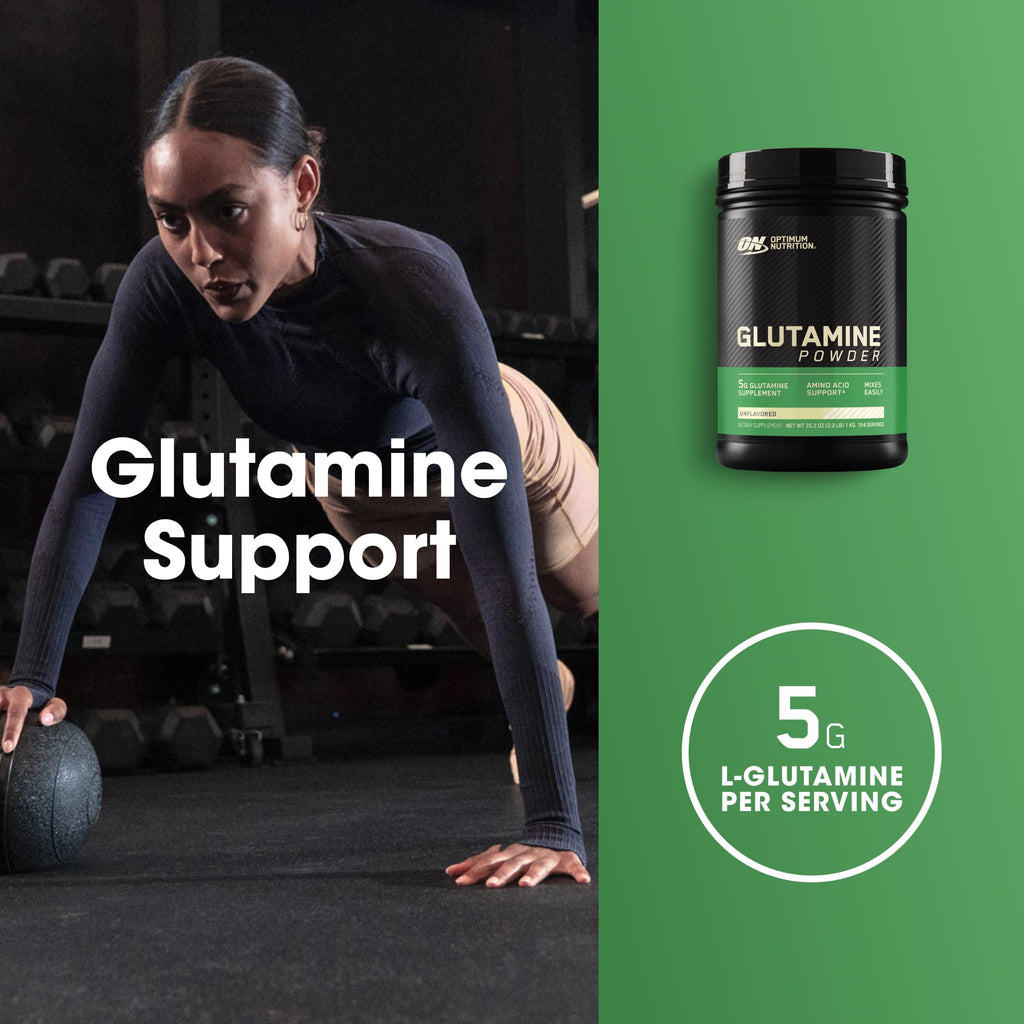 Optimum Nutrition Glutamine Powder, 194 Servings