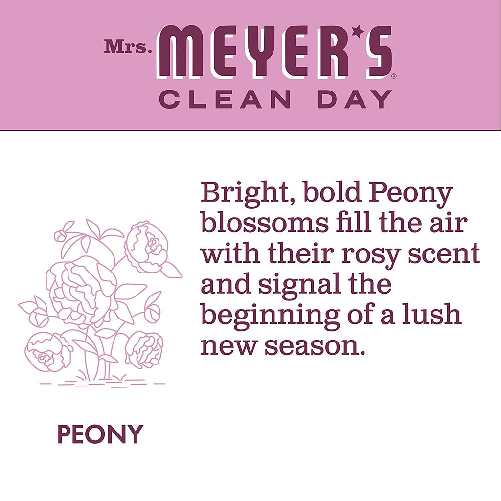 Mrs. Meyer's Liquid Hand Soap Peony, 12.5 OZ (Pack 6)