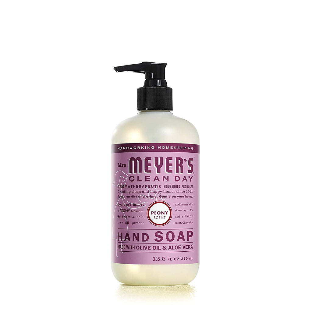 Mrs. Meyer's Liquid Hand Soap Peony, 12.5 OZ (Pack 6)