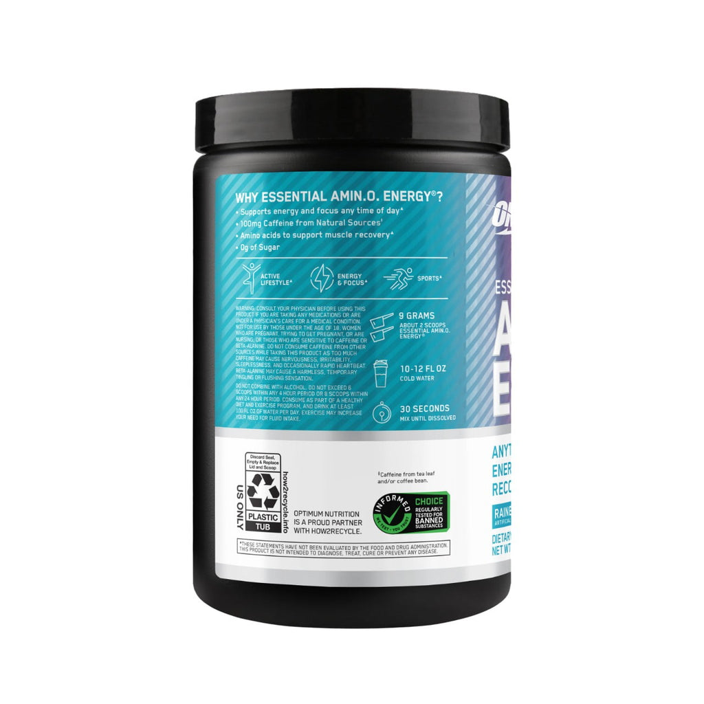 Optimum Nutrition Amino Energy Rainbow Sherbet 30 Serving
